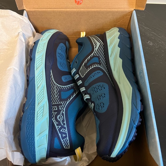 NEW Hoka Stinson Atr 5 blue running shoes - Picture 1 of 6